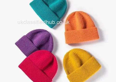 Unisex Neon Beanies Bright Winter Hats Knit Cap - 1/4