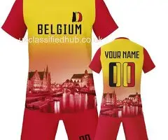 custom children soccer jersey can print name number