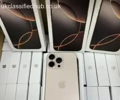 Apple iPhone 16 Pro Max, iPhone 16 Pro, iPhone 16, iPhone 16 Plus, iPhone 15