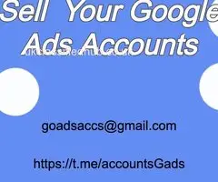 Sell your Google Ads accounts
