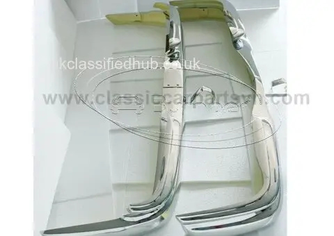 Mercedes W111 W112 Fintail Coupe 1959  Bumpers - 1/3