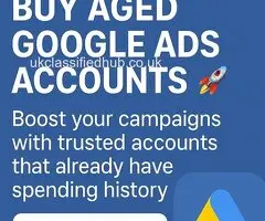 Boost Your Advertising Power with Aged Google Ads Accounts!