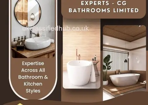 Complete Bathroom Renovation London Experts - CG Bathrooms Limited
