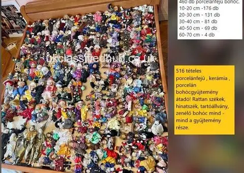 More than 500 porcelain, ceramic and plush clowns for sale from a collector - 1/4