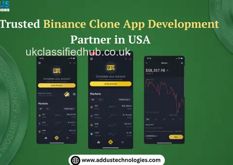Trusted Binance Clone App Development Partner in USA