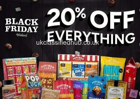 BLACK FRIDAY SALE IS OFFICIALLY LIVE! – Popcorn Shed