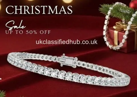 Divour Diamonds Holiday Diamond Tennis Bracelets