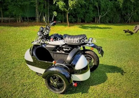 Sidecar Kit for Honda Monkey 125 by Scooter99 Ready to Ride - 3/3