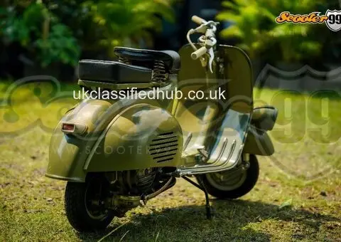 Vespa Faro Basso 150cc by Scooter99 The Iconic LowHeadlight Vintage Vespa - 2/4