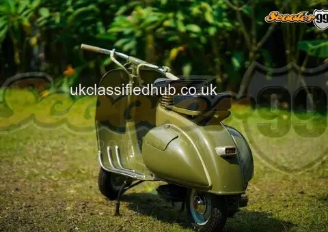 Vespa Faro Basso 150cc by Scooter99 The Iconic LowHeadlight Vintage Vespa - 3/4