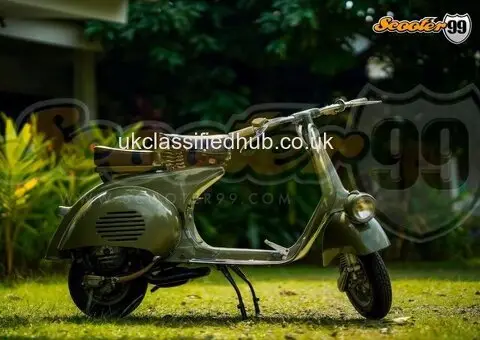 Vespa Faro Basso 150cc by Scooter99 The Iconic LowHeadlight Vintage Vespa - 4/4