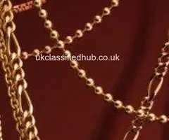 Gold plated chain for men/women