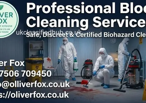 Professional Biohazard, Trauma & Crime Scene Cleaning – UK Wide - 4/4