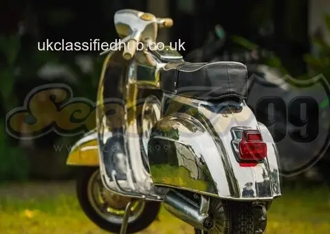 Vespa 90 Super Sprint – Full Stainless-Steel Edition by Scooter9 - 4/4