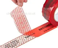 Tamper Evident Tape for Security Sealing & VOID Package Protection