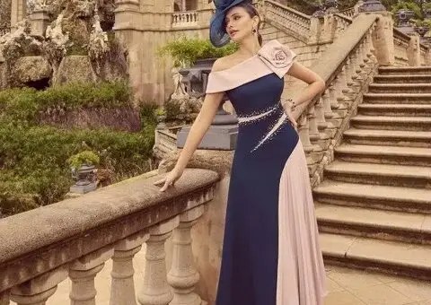 LeChicBoutique Presents Veni Infantino 992525 Navy Blush