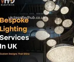 Bespoke Lighting Services in UK - Custom Designs That Shine