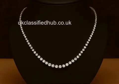 Diamond Tennis Necklaces Valentine’s Day Sale – Up to 50% Off