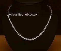 Diamond Tennis Necklaces Valentine’s Day Sale – Up to 50% Off