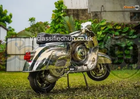 Vespa 90 Super Sprint – Full Stainless-Steel Edition by Scooter9 - 4/4