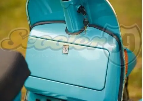 Vespa PX150 Sky Blue With Sidecar by Scooter99 - 2/4