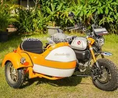 Sidecar Kit for Honda Monkey 125 by Scooter99 Ready to Ride