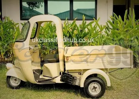 Ape Bajaj Pickup Cream Classic Piaggio Ape 150cc - 4/4