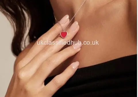 Sterling Silver Love & Heart Necklaces - 2/2